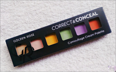 Nova Golden Rose paleta kremastih korektora u boji - Taupe Candy