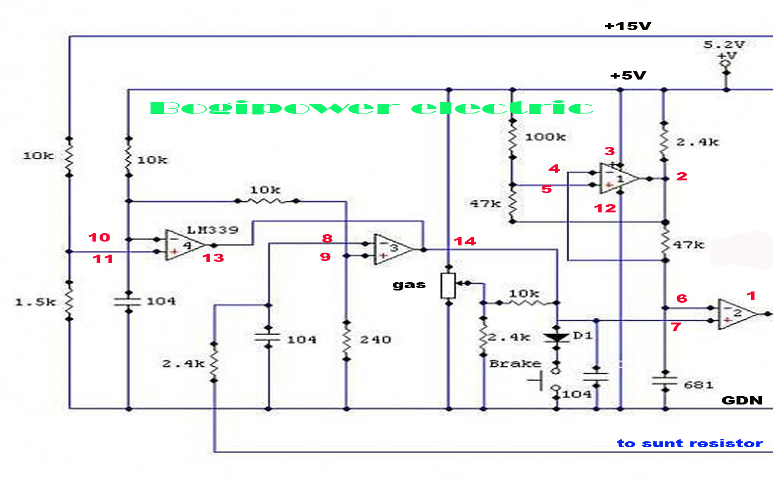 Skema Wiring Diagram Kontroller Brushed Dc Electric Art Bogipower Com