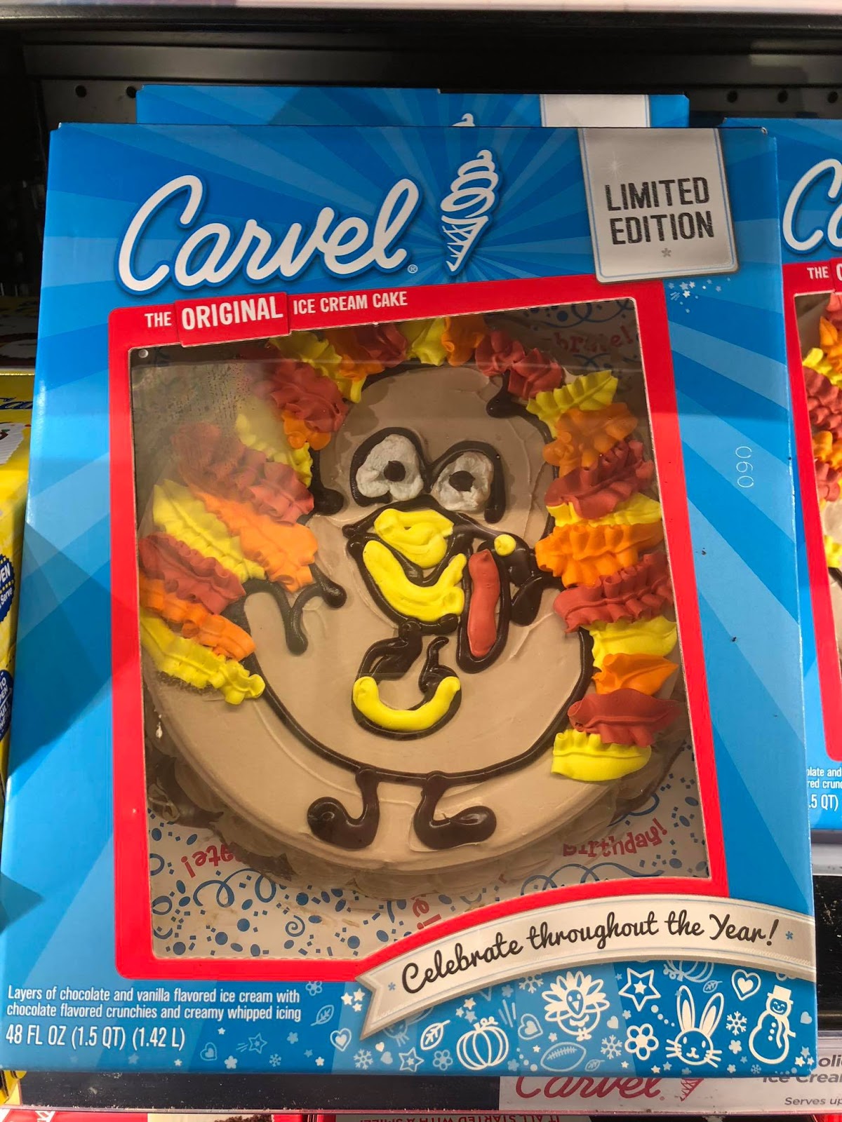 The Carvel Turkey Cake!