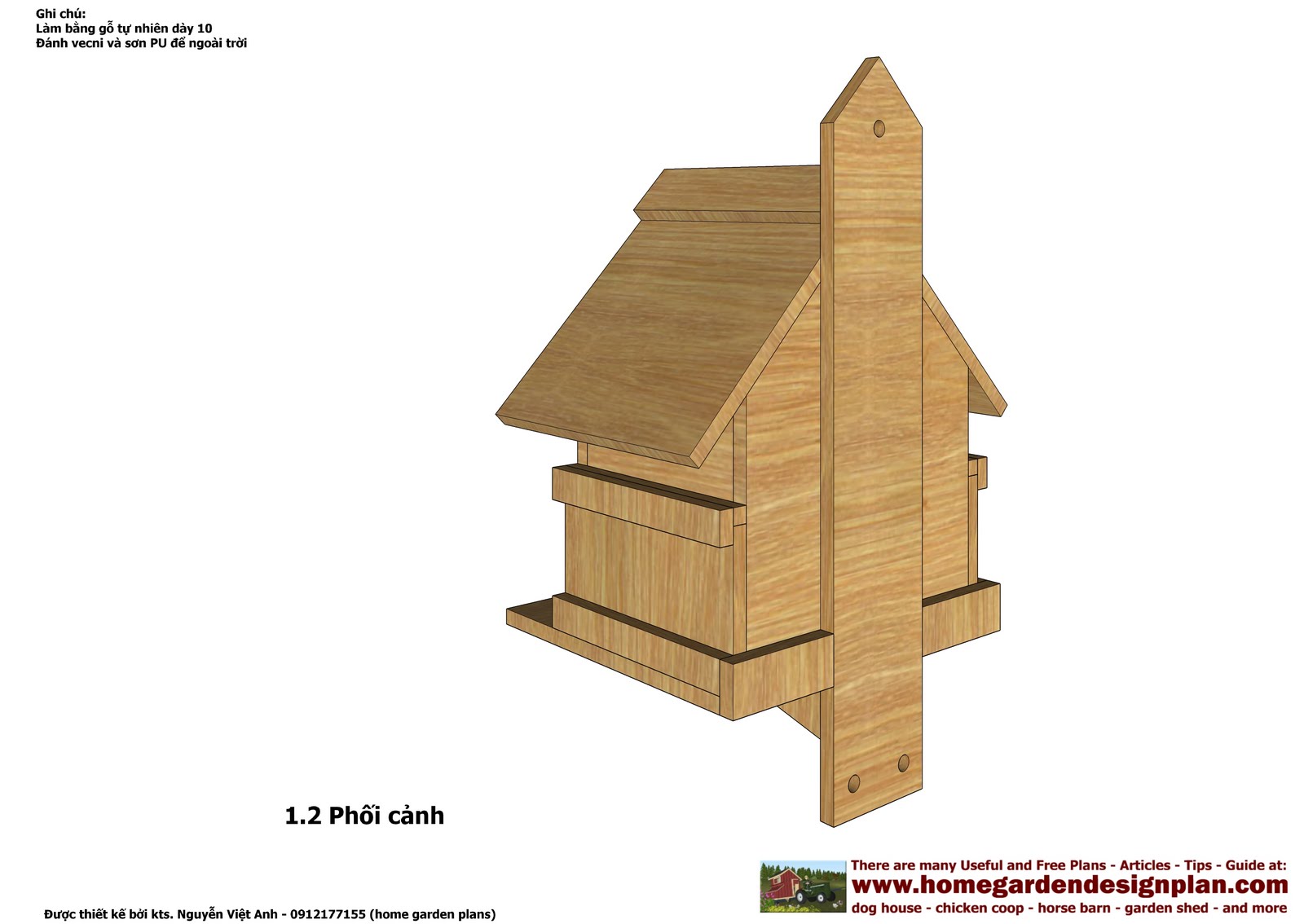 free plans for bird feeders and houses