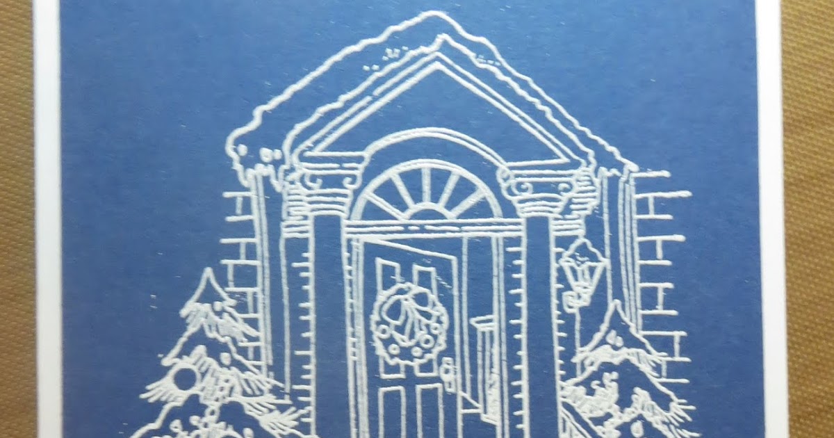 Stampendous christmas tree acrylic stamp set