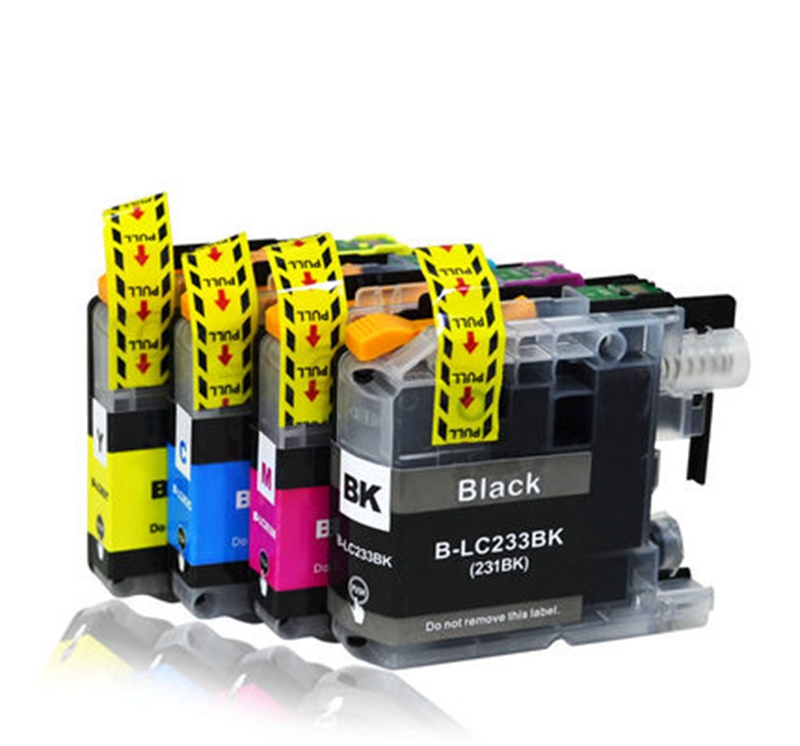 Compatible Cartridges Replacement for Brother LC233/231BK/231C/231M