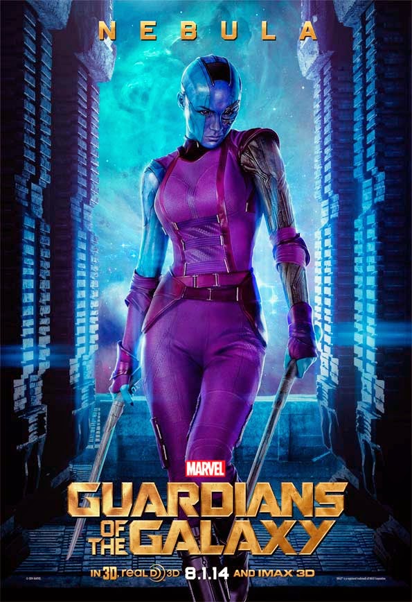 Los Ojos del Espectador Nebula en nuevo cartel de personaje de Guardianes de la Galaxia Los Ojos del Espectador Nebula en nuevo cartel de personaje de Guardianes de la Galaxia