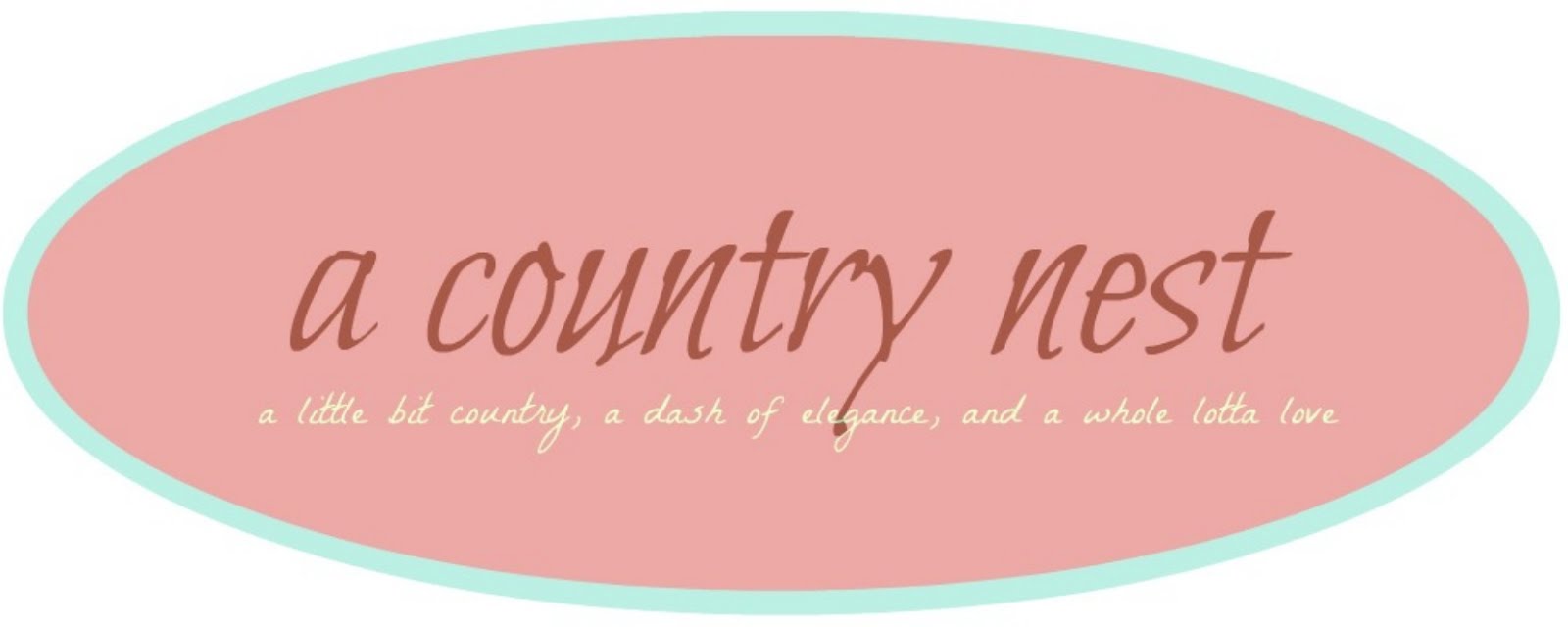 ♥ a country nest