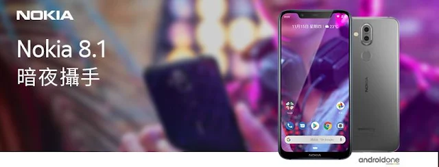 Nokia 8.1 goes on sale in Taiwan