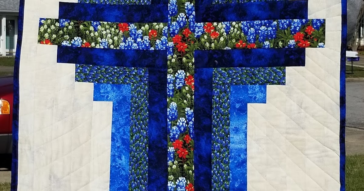 Bluegrass Stitches & KY Whittaker Creations Cross Quilt & Fusible Batting