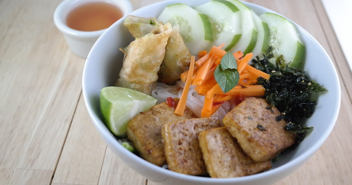 Bun Chay Vegetarian Vietnamese Vermicelli Bowl