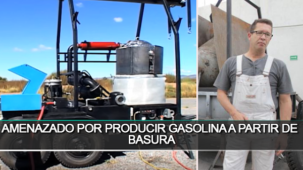 Amenazan con asesinar a la familia del Zacatecano que descubrió una forma más económica de producir gasolina Amenazan con asesinar a la familia del Zacatecano que descubrió una forma más económica de producir gasolina