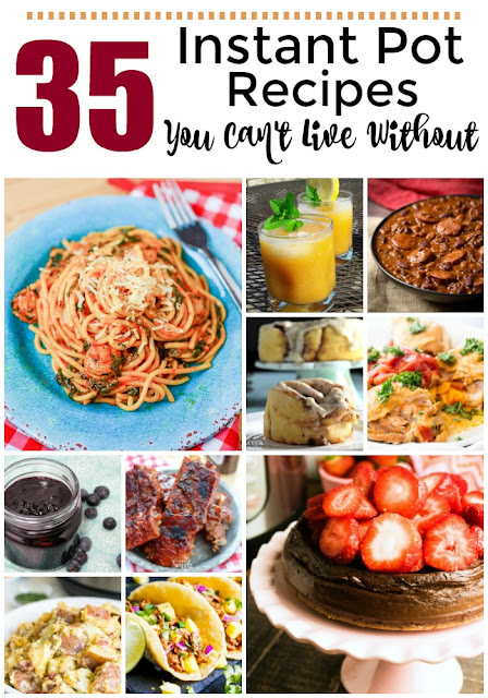 35 Instant Pot Recipes You Can't Live Without...these are the BEST of the BEST Instant Pot Recipes!  From breakfast to main dishes, sides and desserts.  Find your favorite Instant Recipe here! (sweetandsavoryfood.com)