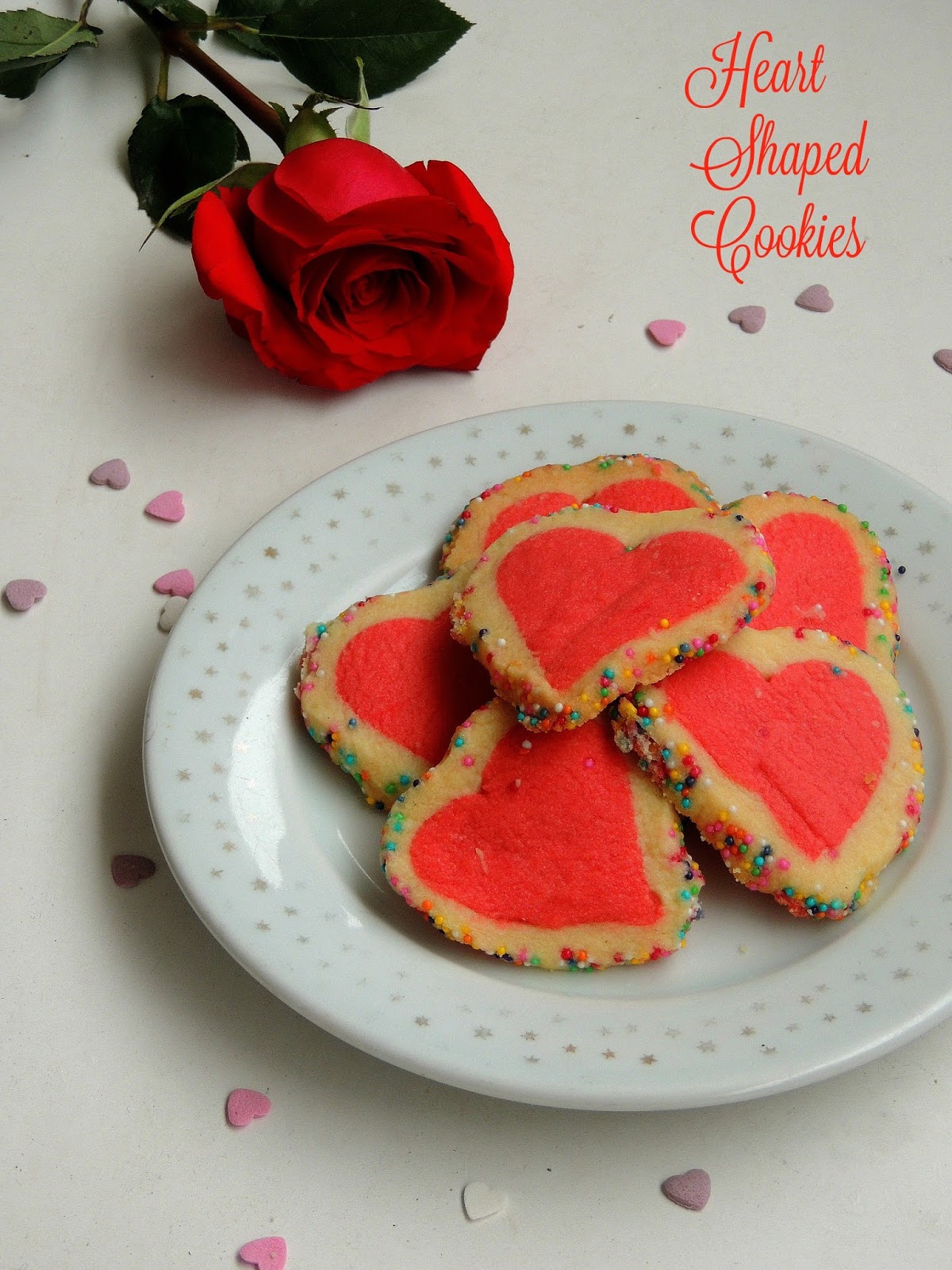 Priya's Versatile Recipes: Sprinkles Crusted Valentine ...