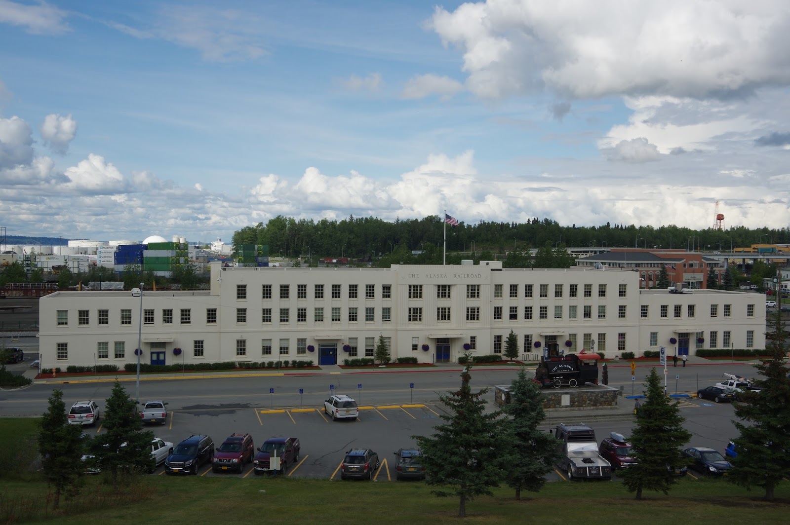 Railhead Alaska Railroad Depot, Anchorage Alaska