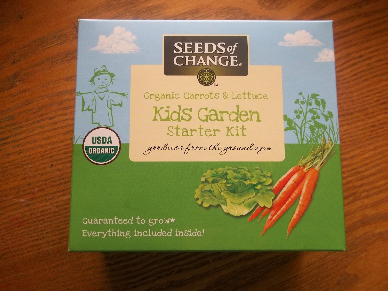 Seeds of Change Organic kids growing kit review Piwi Kids