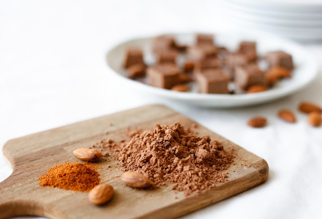 Raw Cacao and Almond Butter Fudge