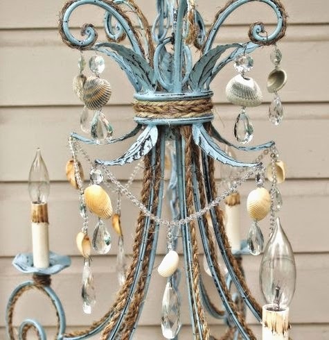 beach chandelier