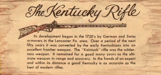 Details about   VINTAGE MARX HISTORIC CAP GUN ORIGINAL PLASTIC BOX THE KENTUCKY RIFLE 9.5" LONG 
