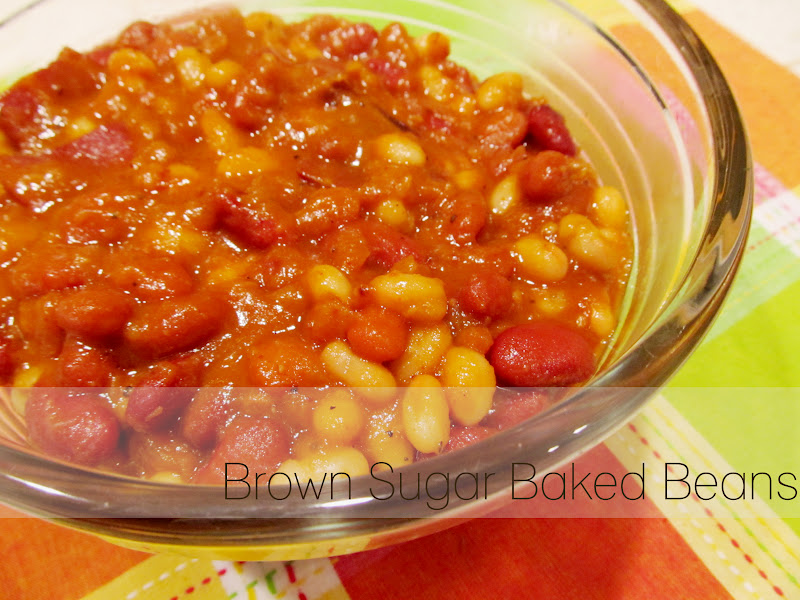 Lovely Little Snippets Brown Sugar Baked Beans