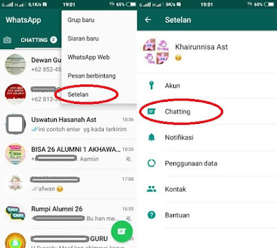 Cara Menampilkan Tombol Enter Pada Whatsapp Mari Ngenet