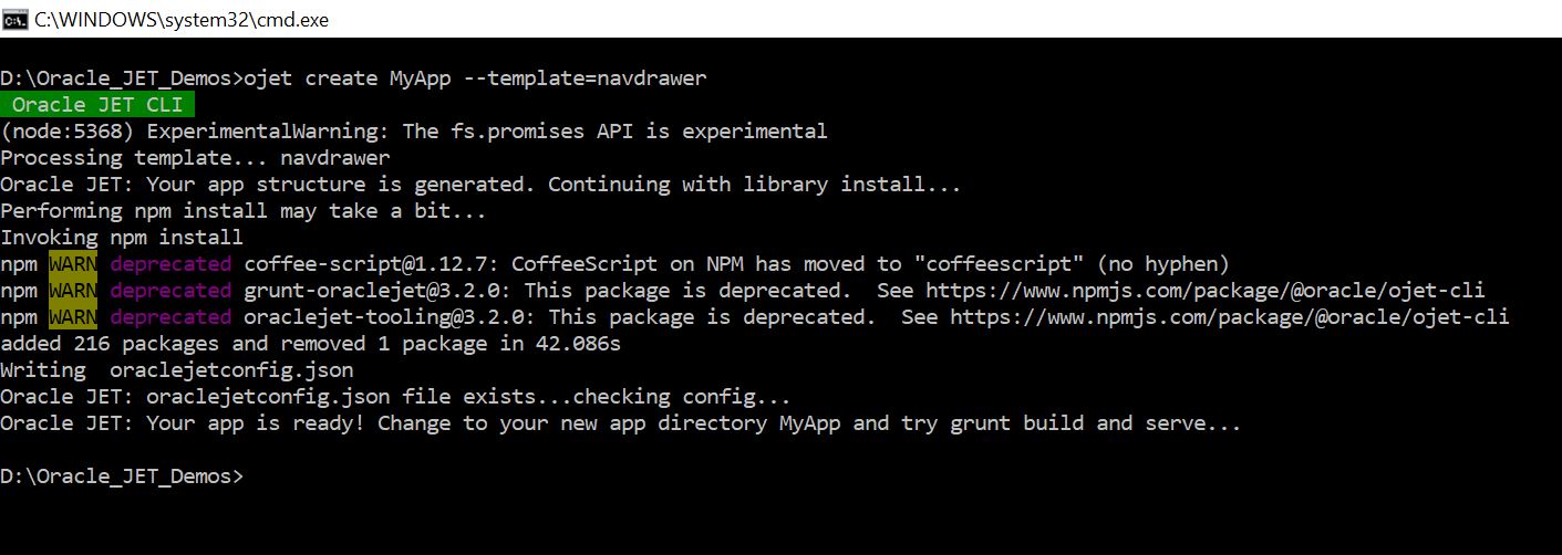 Technology Blog Setting Up an Oracle JET Application