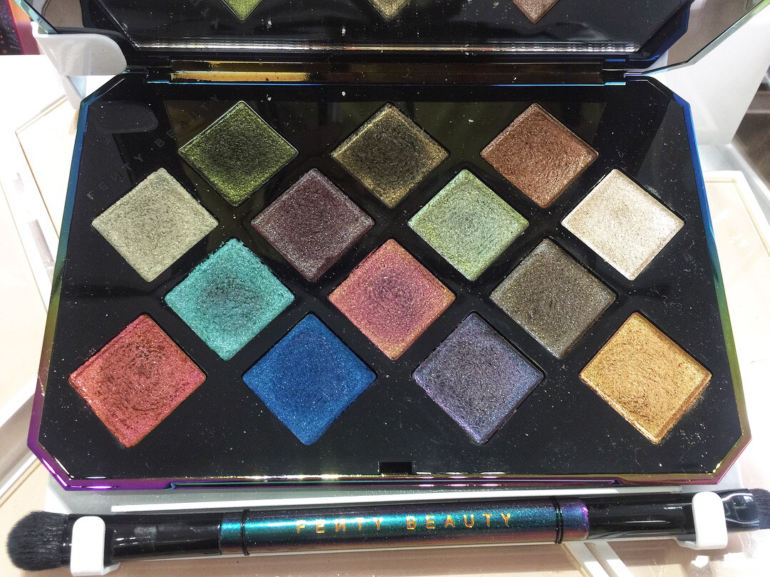 Fenty Beauty Galaxy Eyeshadow Palette Swatches | HERTRAVELOGUE.COM