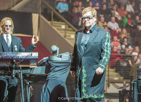 Sir Elton John takes the stage at Cross Insurance Arena in Portland, Maine. 