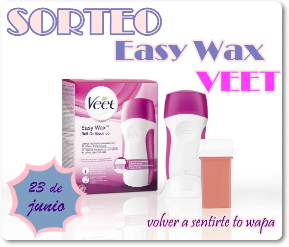Sorteo Easy Wax de Veet