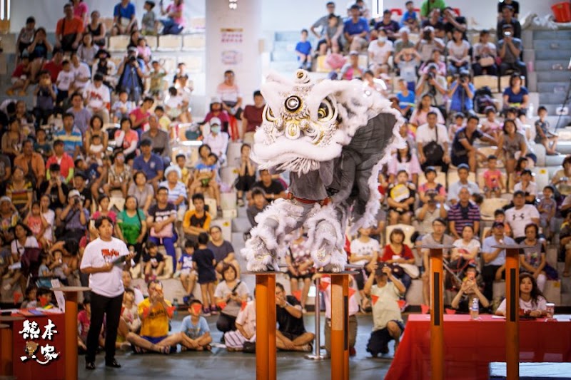 泰山獅王爭霸賽梅花樁獅藝競賽花絮泰山綜合體育館3F捷運泰山站
