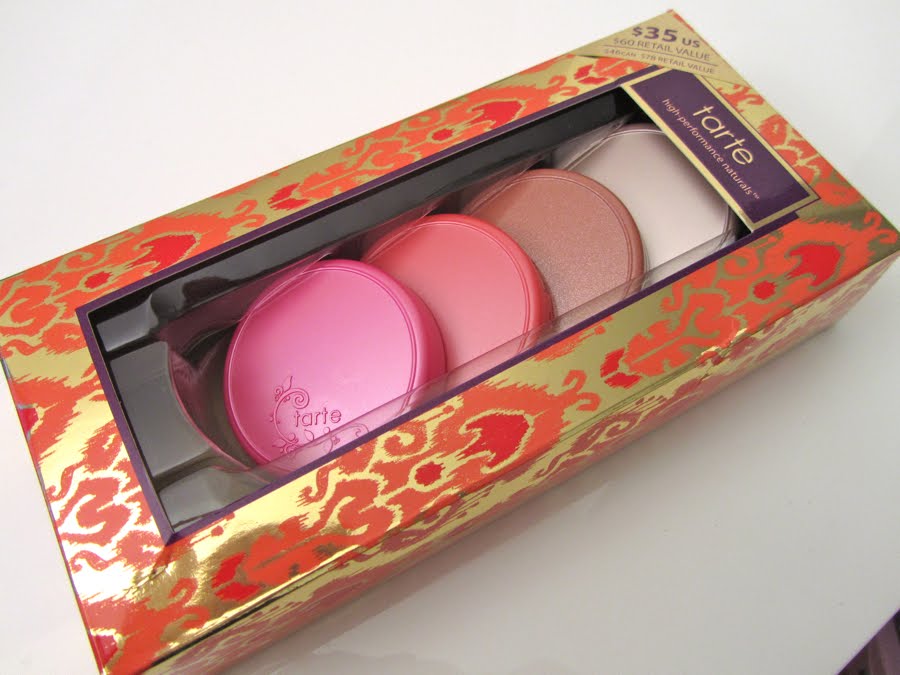 Rouge Deluxe Tarte Fantastic Foursome Blush Set Swatches