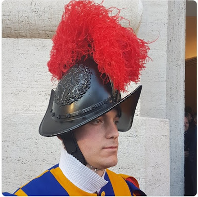 Swiss guard helmet