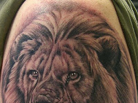 Lion 3d Tattoo Images