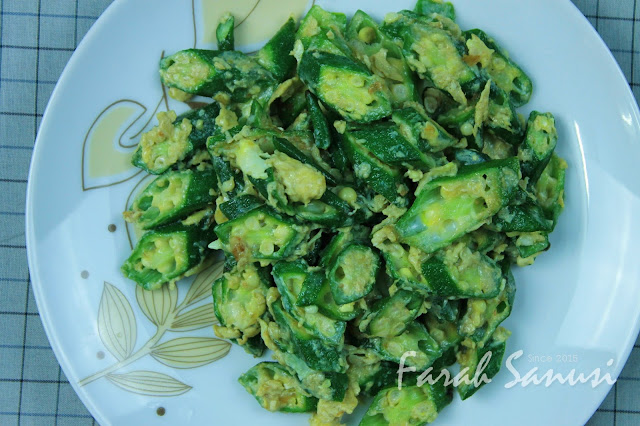 Resepi Sayur Bendi Goreng Telur