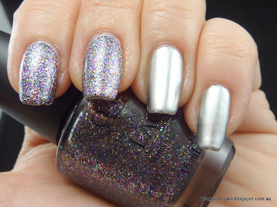 OPI Mad As A Hatter and Layla Metal Chrome