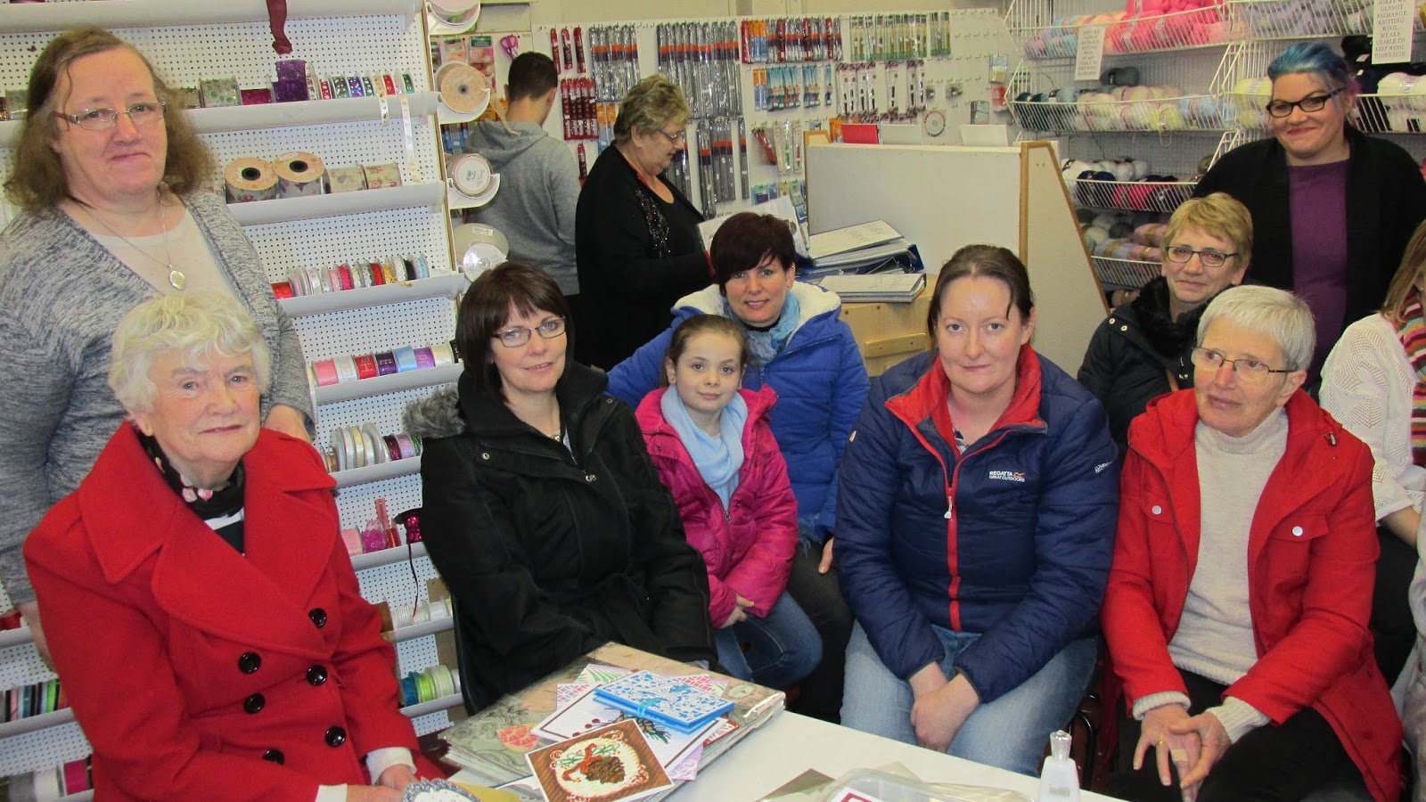 A Passion For Cards Craft Shop, Derry/Londonderry demo today thank