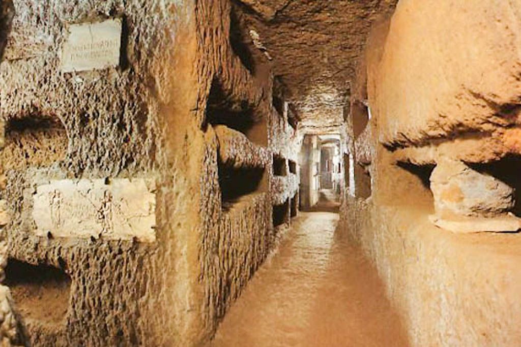 Катакомбы в риме Катакомбы в риме