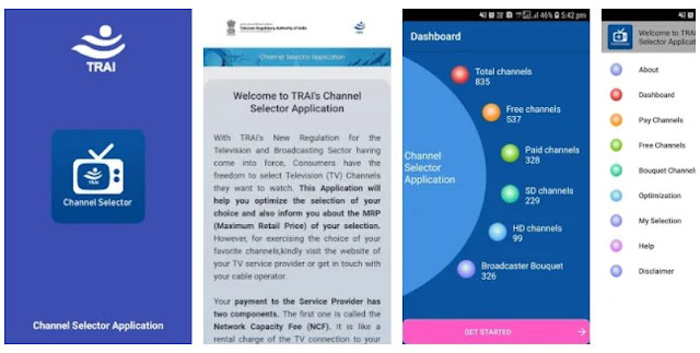 TRAI Channel Selector Mobile App - Youth Apps