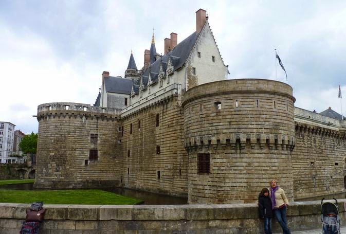 Castillo de los Duques de Bretaña en Nantes.