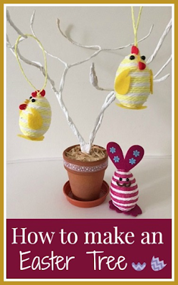 How to make a simple Easter tree with wire