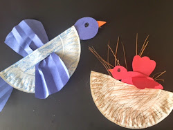 bird happy puppet paper plates drjeanandfriends crafts project dr jean hands shoulder