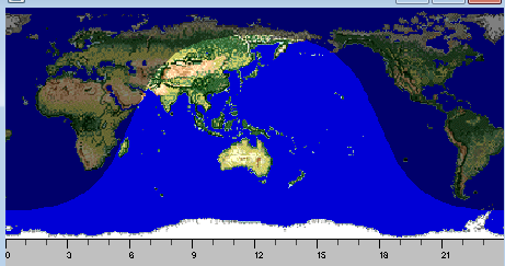 Mostrar Mundo Dia Y Noche En Java Con La Hora Mundial En Tiempo Real