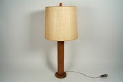 Martz for Marshall Studios Solid Teak Table Lamp