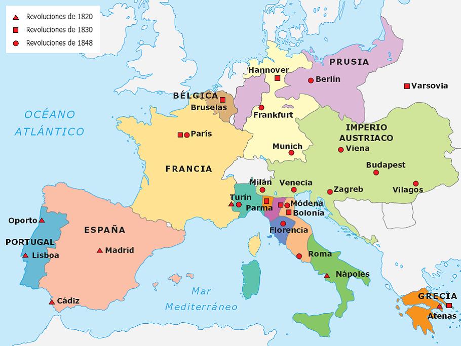 Mapa De Europa Siglo Xix Mapa De Europa Siglo Xix