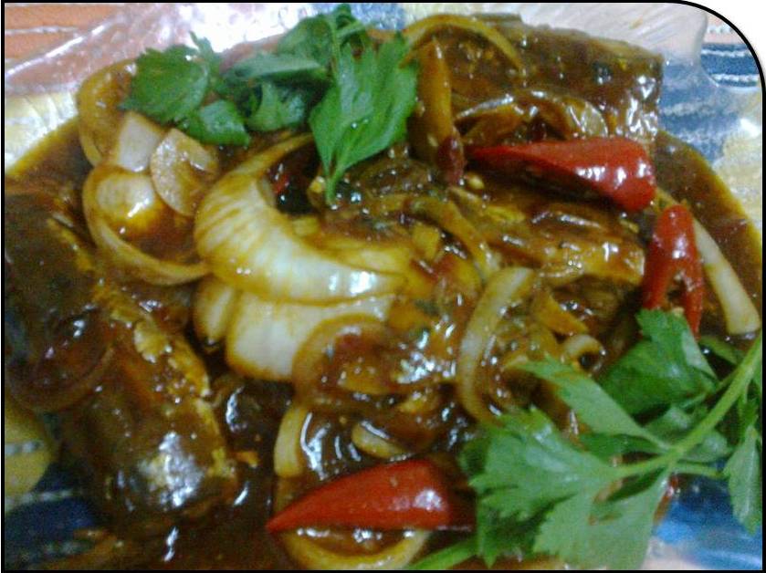 Ikan Mackerel Goreng Berkicap