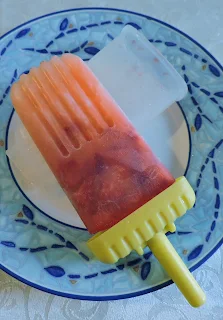 Strawberry Lemonade Popsicles