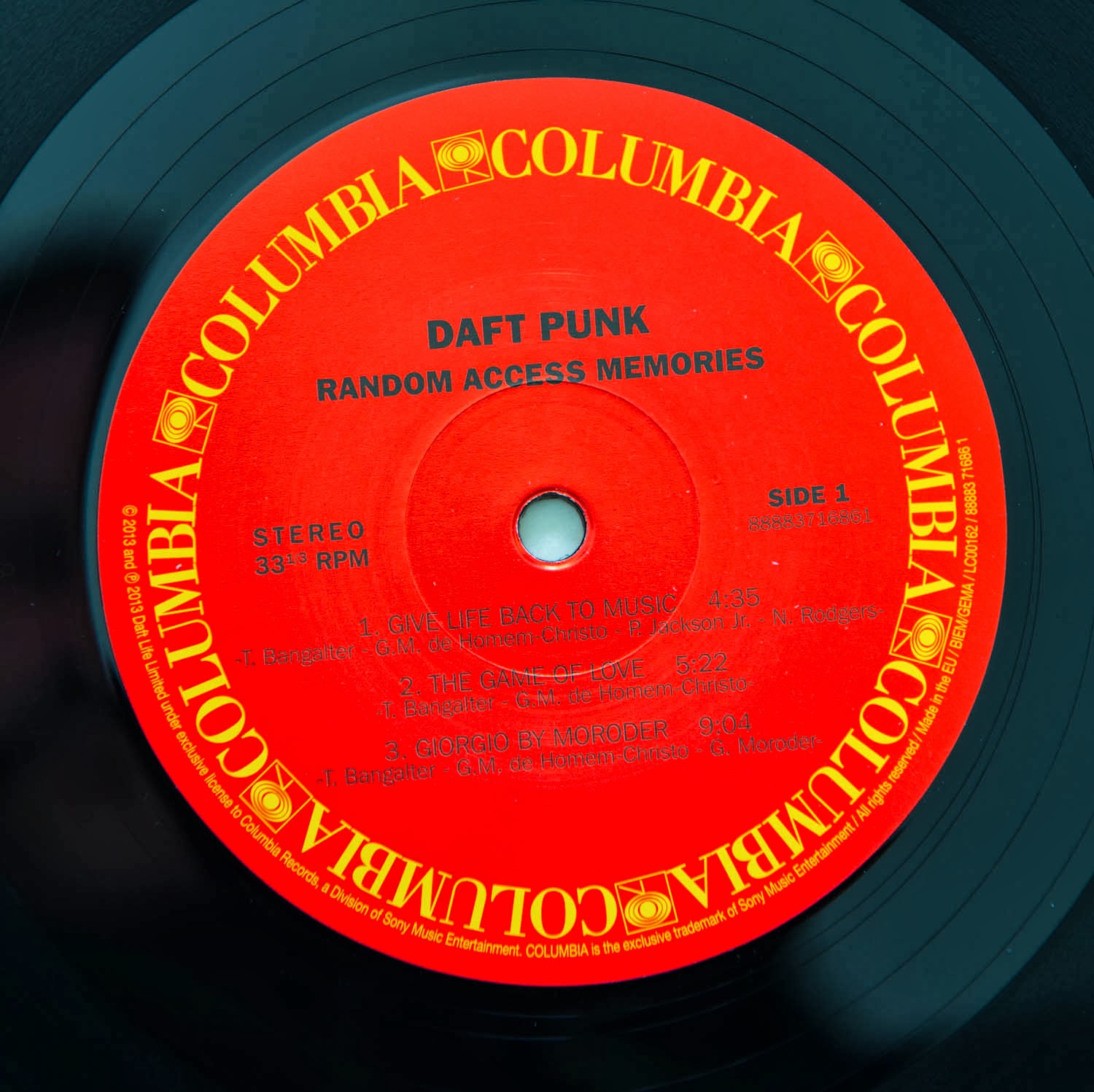 VinylSavor Music Daft Punk, Random Access Memories