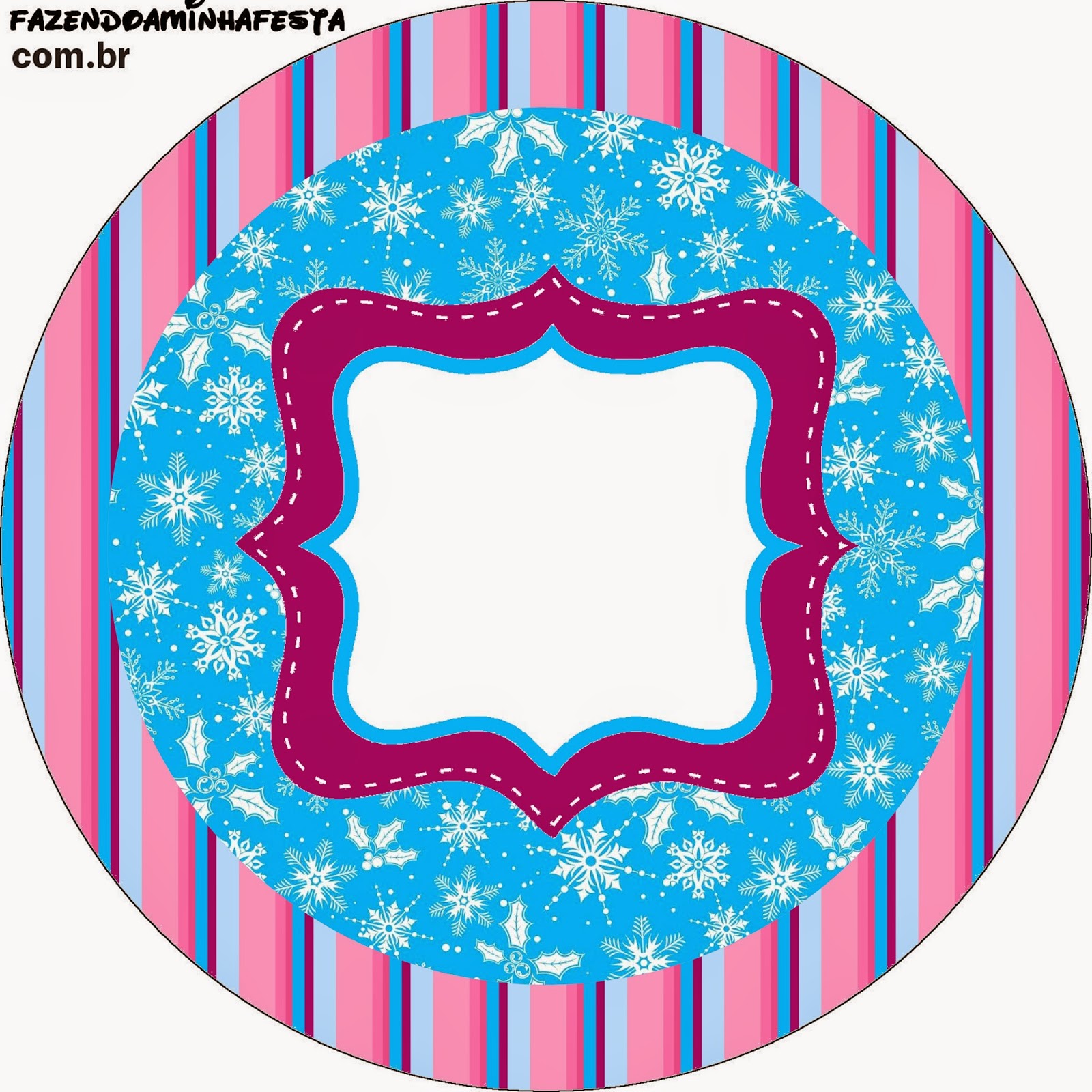 Frozen en Morado y Celeste para Navidad: Etiquetas Candy Bar para Imprimir Gratis. Toppers o etiquetas de Frozen en Morado y Celeste para Navidad para imprimir gratis.
