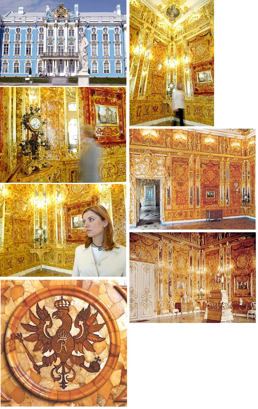 Amber Room, Rumah Berlapis Emas