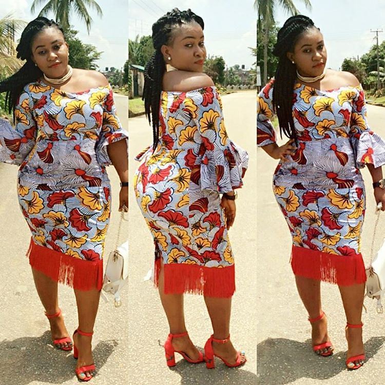 ankara styles for curvy ladies