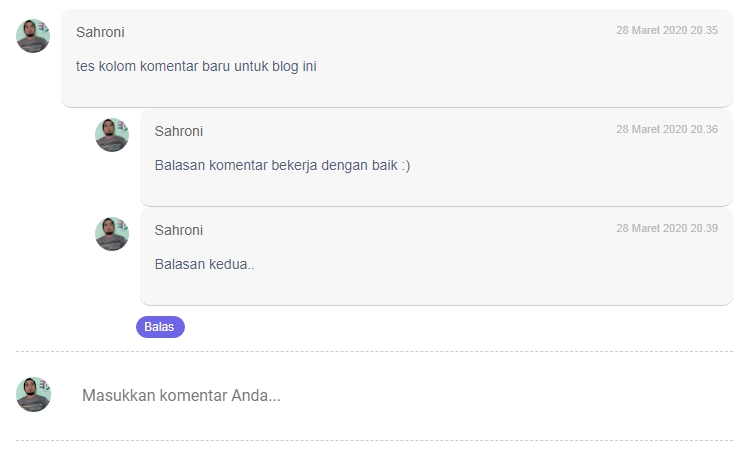 Mengganti Kolom Komentar Disqus ke Blogger di Template Kompi Flexible v8