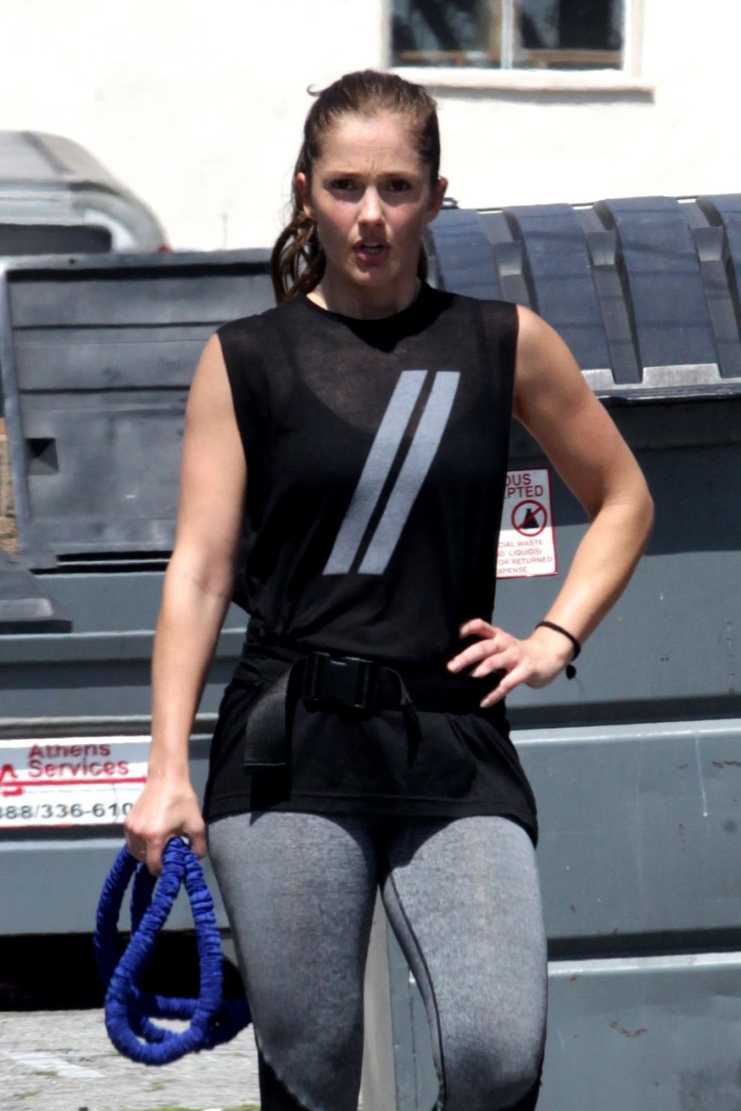 Minka Kelly - at the Gym in Beverly Hills, May 26, 2016 | Celebs Today