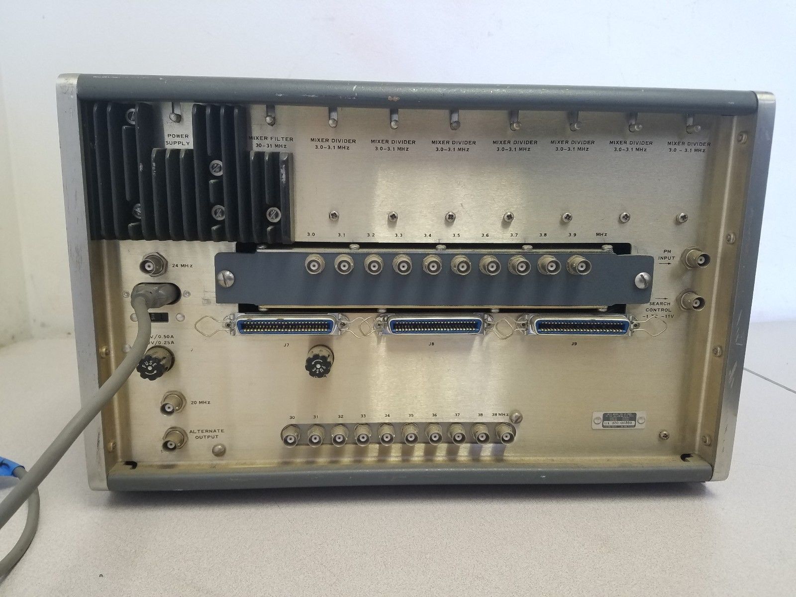 MATRIXSYNTH Synth Rorschach 55 HP 5105A Frequency Synthesizer