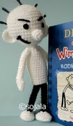 PATRON GRATIS MUÑECO RODRICK (DIARY OF A WIMPY KID) AMIGURUMI 1379